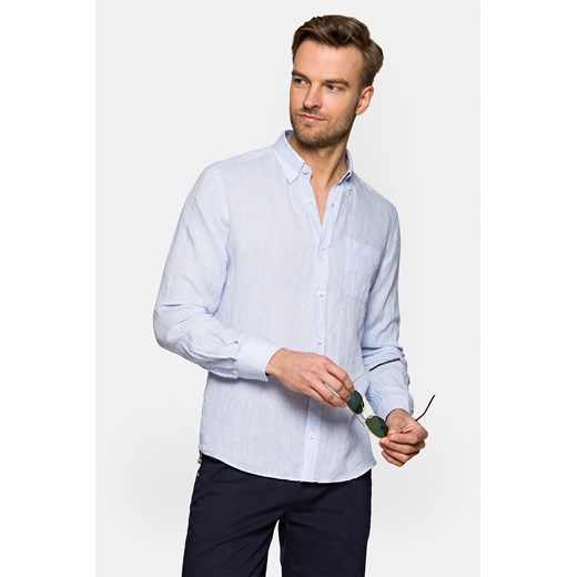 Koszula męska Lancerto z kołnierzykiem button down 