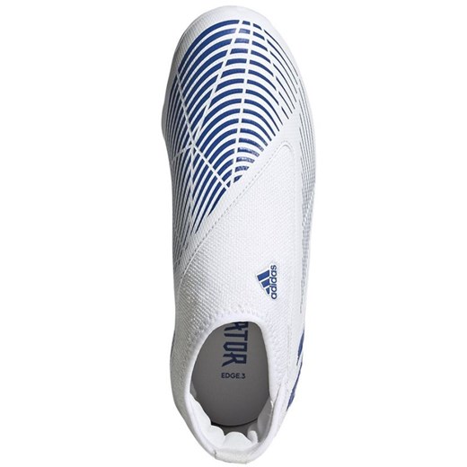 Buty piłkarskie adidas Predator Edge.3 Ll Fg Jr GX5208 białe 30 ButyModne.pl