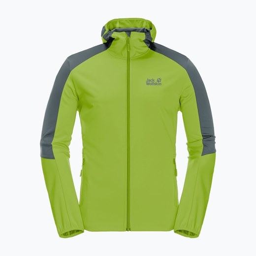 Kurtka softshell męska Jack Wolfskin Go Hike zielona 1306921_4073_002 | WYSYŁKA Jack Wolfskin S sportano.pl
