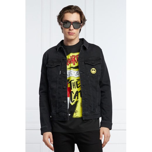 Karl Lagerfeld Kurtka jeansowa KARL LAGERFELD X SMILEY WORLD | Regular Fit Karl Lagerfeld XL Gomez Fashion Store