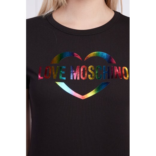 Love Moschino bluzka damska z krótkim rękawem
