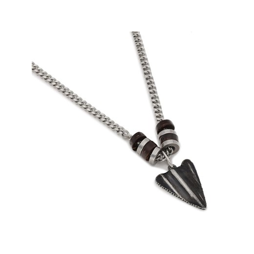 Fossil Naszyjnik Coconut JF04086040 Srebrny Fossil 00 MODIVO