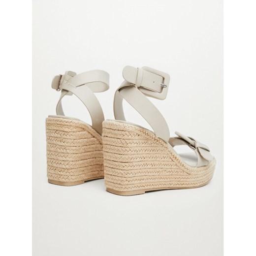 Mango Espadryle Maite 27025767 Szary Mango 39 MODIVO