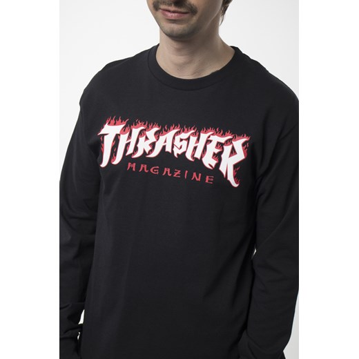 KOSZULKA THRASHER LONGSLEVEE POSSESSED LOGO BLK Thrasher M California Skateshop