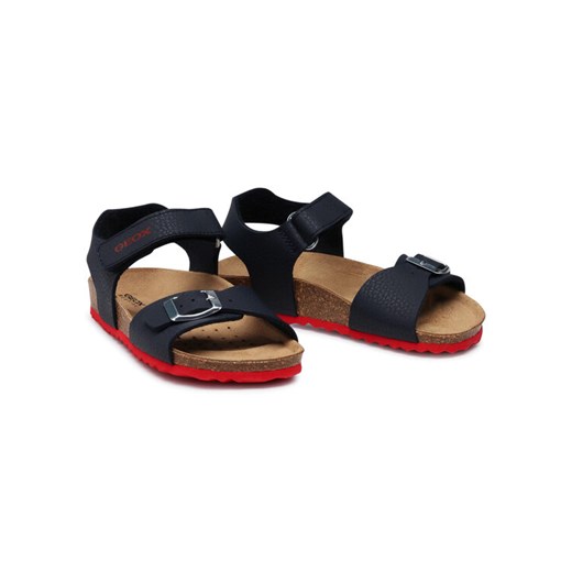 Geox Sandały J Ghita B. B J028LB 000EK C0735 S Granatowy Geox 34 wyprzedaż MODIVO