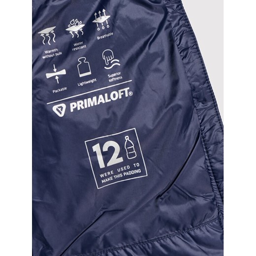 4F Kurtka puchowa H4L21-KUDP060 Granatowy Regular Fit XS okazyjna cena MODIVO
