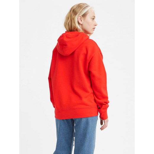 Levi's® Standard Hoodie Bluza Czerwony XS promocyjna cena BIBLOO