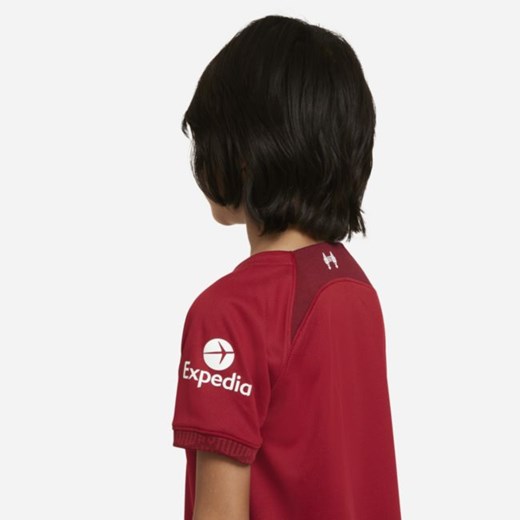 Strój piłkarski dla małych dzieci Liverpool FC 2022/23 (wersja domowa) - Nike L Nike poland