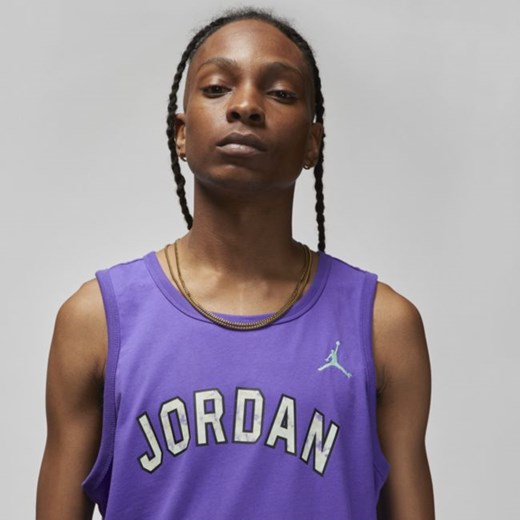 Męska koszulka bez rękawów z grafiką Jordan Sport DNA - Fiolet Jordan 3XL Nike poland