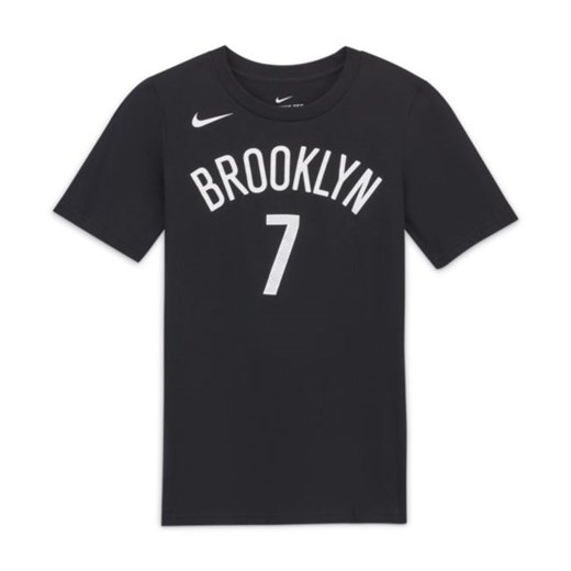 T-shirt dla dużych dzieci Kevin Durant Nets Nike NBA Player - Czerń Nike L Nike poland