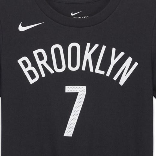 T-shirt dla dużych dzieci Kevin Durant Nets Nike NBA Player - Czerń Nike L Nike poland