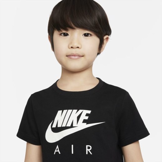 Zestaw T-shirt i spodenki dla małych dzieci Nike Sportswear - Szary Nike 40 Nike poland
