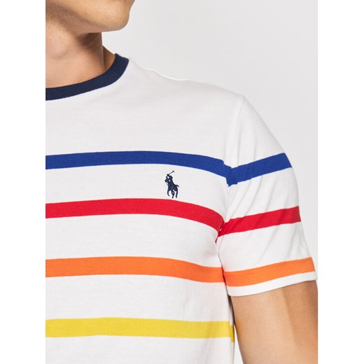 Polo Ralph Lauren T-Shirt M Classics 2 710842793002 Biały Custom Slim Fit Polo Ralph Lauren S okazja MODIVO
