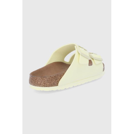 Birkenstock klapki Arizona damskie kolor żółty 40 ANSWEAR.com