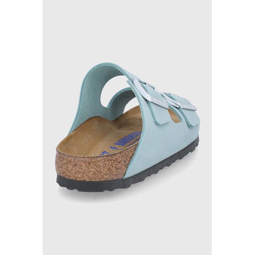 Birkenstock Klapki zamszowe Arizona damskie 42 ANSWEAR.com