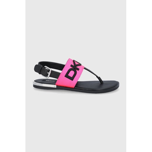 Dkny sandały damskie kolor różowy 40 ANSWEAR.com