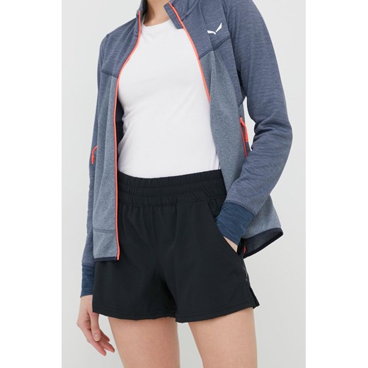 Columbia szorty outdoorowe Alpine Chill Zero damskie kolor czarny gładkie medium Columbia XS ANSWEAR.com