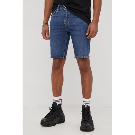 Levi&apos;s szorty jeansowe męskie kolor granatowy 34 ANSWEAR.com