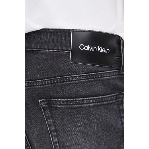 Calvin Klein szorty jeansowe męskie kolor czarny Calvin Klein 31 ANSWEAR.com