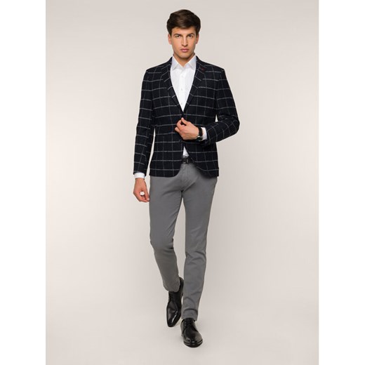 Roy Robson Chinosy 941-51 Szary Slim Fit Roy Robson 54 promocyjna cena MODIVO