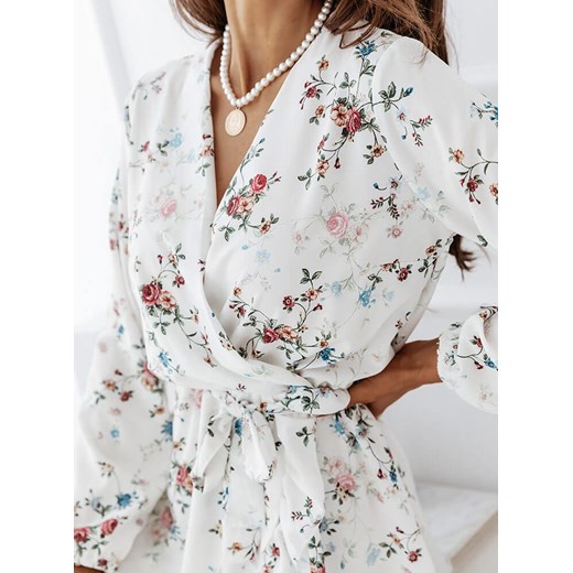 SUKIENKA Z PRZEKŁADANYM DEKOLTEM DORDE - D22C1 - d22c1 Pakuten S/M wyprzedaż pakuten.pl