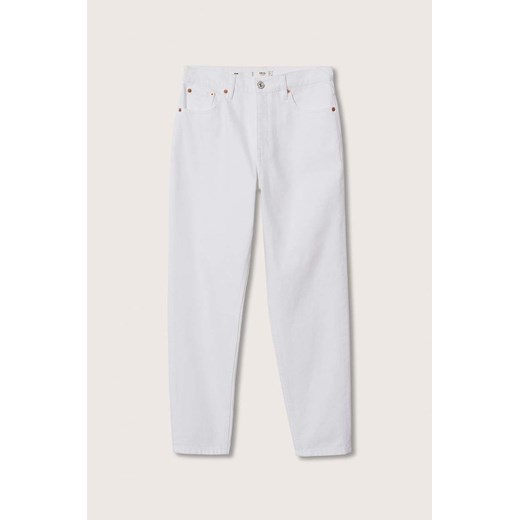 Mango jeansy Mom80 damskie high waist Mango 36 ANSWEAR.com