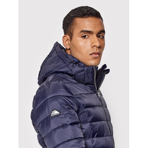 Superdry Kurtka puchowa Classic Fuji M5011201A Granatowy Regular Fit Superdry XXL wyprzedaż MODIVO