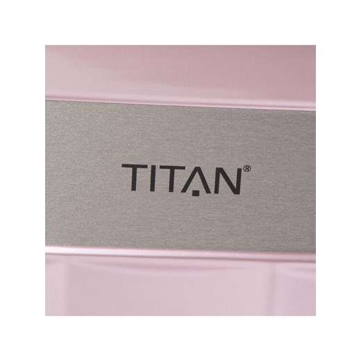 Titan Średnia Twarda Walizka 4w Trolley M 831405-12 Różowy Titan 00 MODIVO