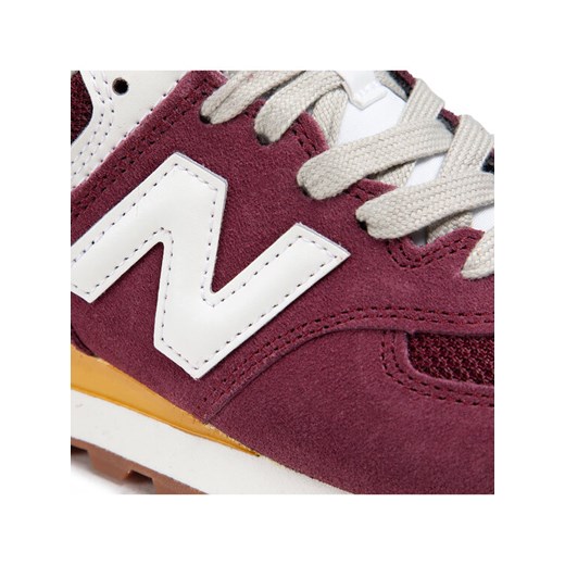 New Balance Sneakersy WL574VN2 Bordowy New Balance 36 okazja MODIVO