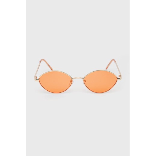 Only okulary przeciwsłoneczne damskie kolor pomarańczowy ONE ANSWEAR.com