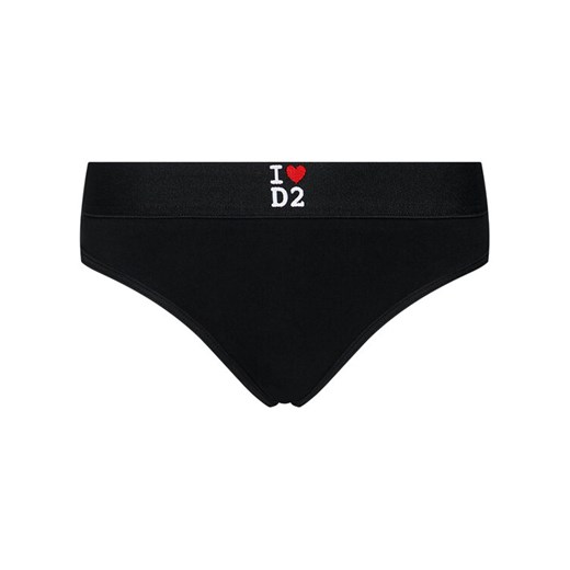 Dsquared2 Underwear Figi brazylijskie D8LL13220 Czarny IV wyprzedaż MODIVO