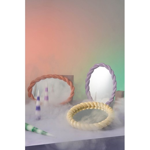 &k amsterdam lusterko Braid Oval &k Amsterdam ONE ANSWEAR.com