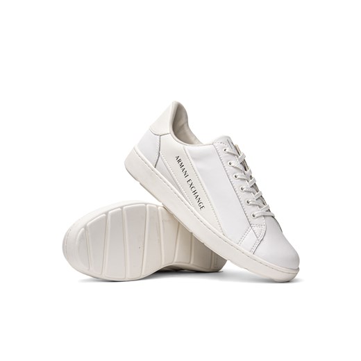 Sneakersy męskie białe Armani Exchange XUX082 XV262 M801 Armani Exchange 42 Sneaker Peeker