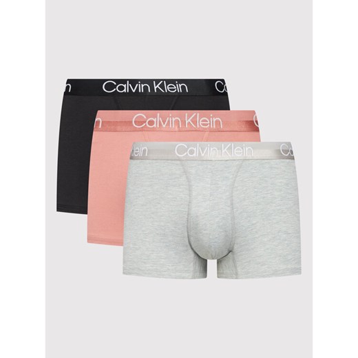 Calvin Klein Underwear Komplet 3 par bokserek Trunk 000NB2970A Kolorowy Calvin Klein Underwear S MODIVO okazja