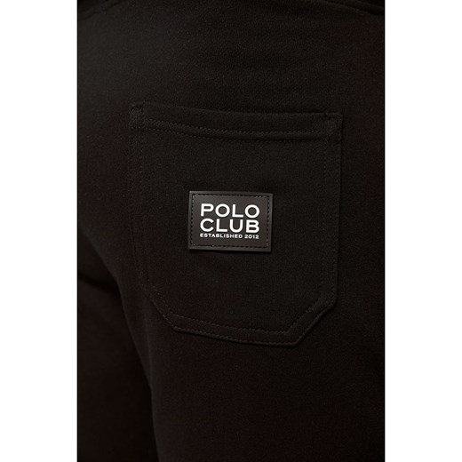 Spodnie dresowe w kolorze czarnym Polo Club L wyprzedaż Limango Polska