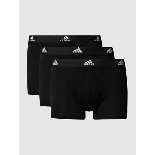 Obcisłe bokserki z napisem z logo Adidas Sportswear S Peek&Cloppenburg 