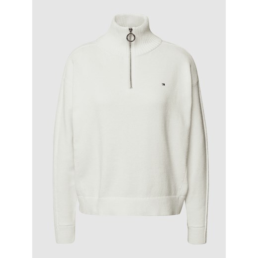 Bluza z kołnierzem z detalem z logo Tommy Hilfiger M Peek&Cloppenburg