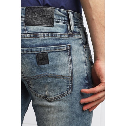 Armani Exchange Jeansy j14 | Skinny fit Armani Exchange 32/32 promocja Gomez Fashion Store