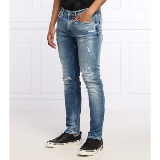 Pepe Jeans London Jeansy STANLEY | Tapered fit | regular waist 34/34 wyprzedaż Gomez Fashion Store