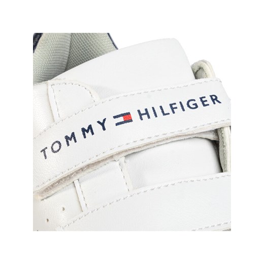 Tommy Hilfiger Sneakersy Low Cut Velcro Sneaker T3B4-30719-0193 S Biały Tommy Hilfiger 34 wyprzedaż MODIVO