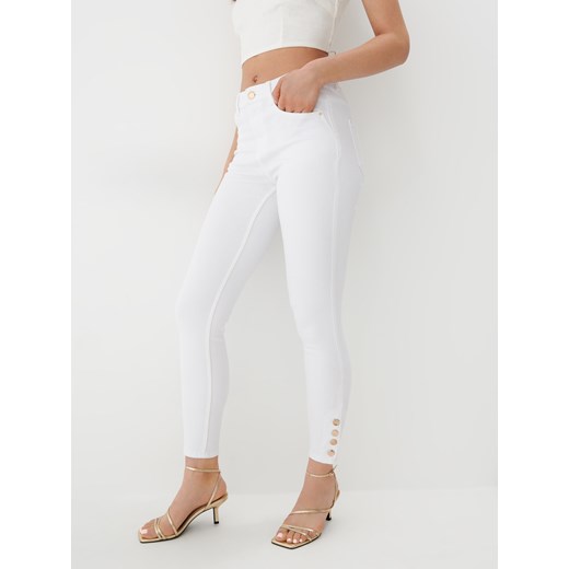 Mohito - Jeansy skinny - Biały Mohito 38 Mohito
