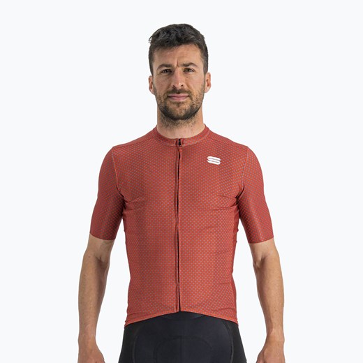 Koszulka rowerowa męska Sportful Checkmate czerwona 1122035 | WYSYŁKA W 24H | 30 Sportful XL sportano.pl