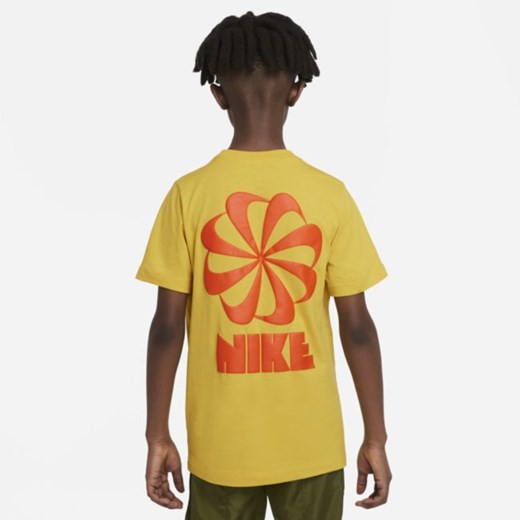 T-shirt dla dużych dzieci Nike Sportswear Circa 72 - Żółć Nike XL Nike poland