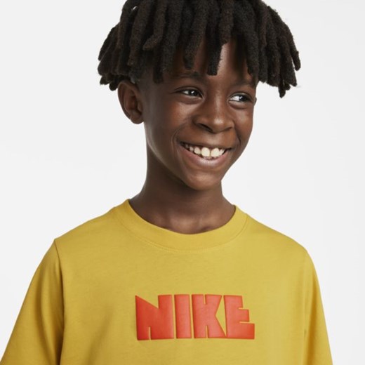 T-shirt dla dużych dzieci Nike Sportswear Circa 72 - Żółć Nike M Nike poland