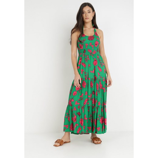 Zielona Sukienka z Wiskozy Damaleia ze sklepu Born2be Odzież w kategorii Sukienki - zdjęcie 138880212