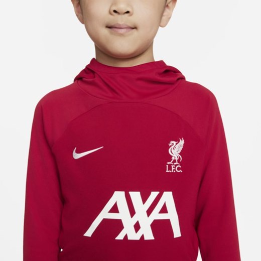 Piłkarska bluza z kapturem dla małych dzieci Nike Dri-FIT Liverpool FC Academy - Nike M Nike poland