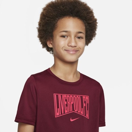 T-shirt piłkarski dla dużych dzieci Nike Dri-FIT Liverpool F.C. Legend - Nike S Nike poland