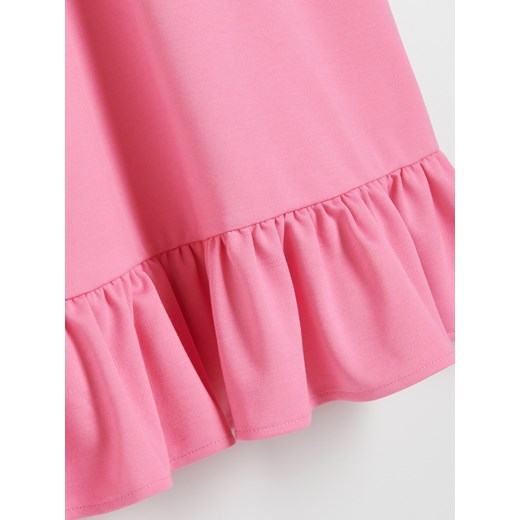 Reserved - Dzianinowa sukienka - Różowy Reserved S Reserved