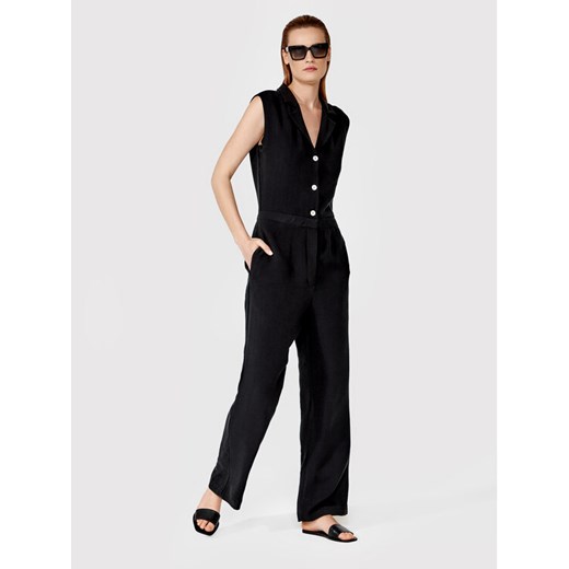 Simple Kombinezon KMD001 Czarny Regular Fit Simple 40 promocyjna cena MODIVO