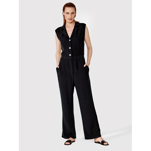 Simple Kombinezon KMD001 Czarny Regular Fit Simple 40 promocja MODIVO